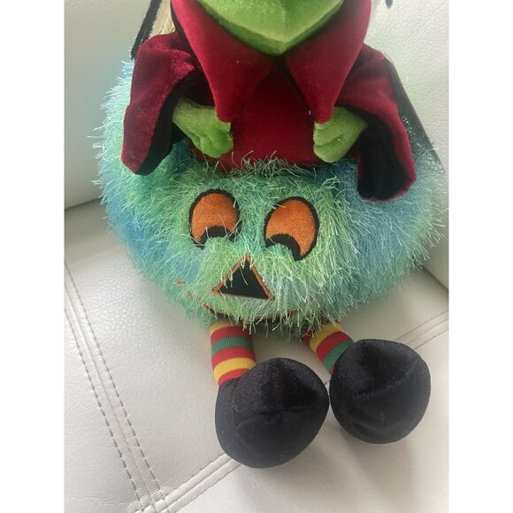 Y2K Collectable Discontinued Meijer Halloween Witch & Pumpkin Plush By Caltoy 03 - Picture 7 of 16